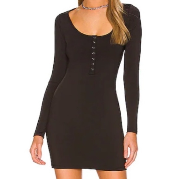(A8) n:philanthropy Womens Caio Mini Dress, Size Small, Black, NWT - Picture 2 of 9
